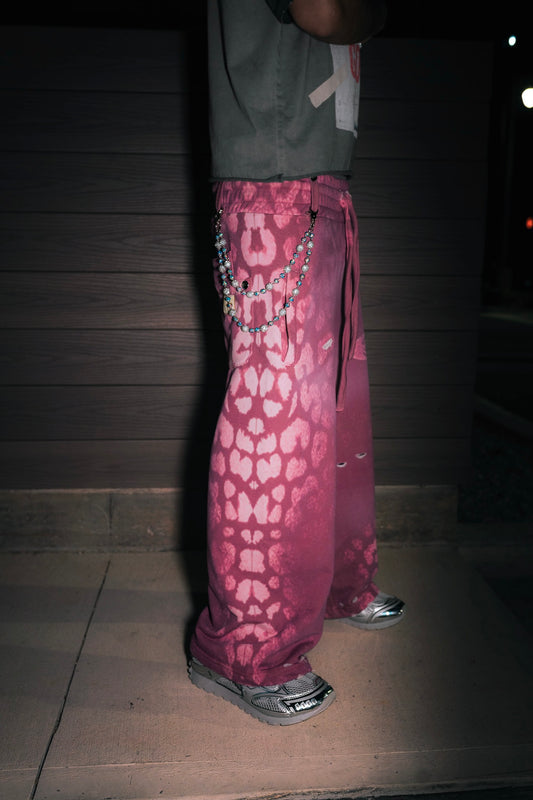 Pink Panther fade Sweats