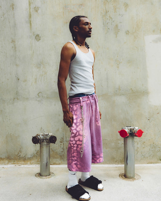 PINK 3/4 FORTSATTA SHORTS