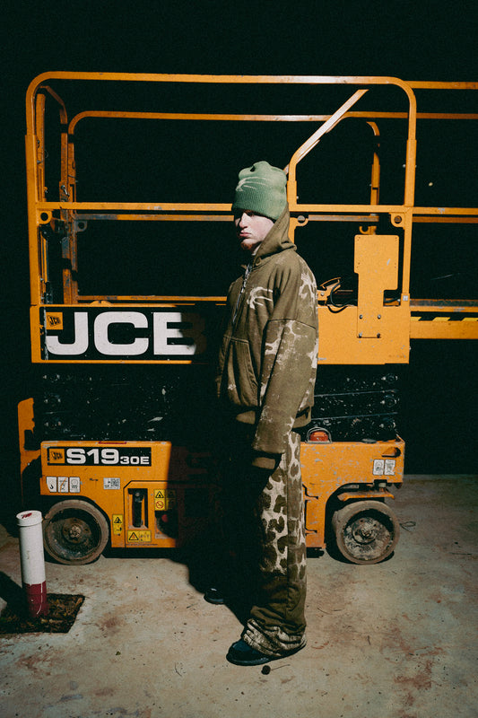 Brown Reversible Fortsatta Hoodie