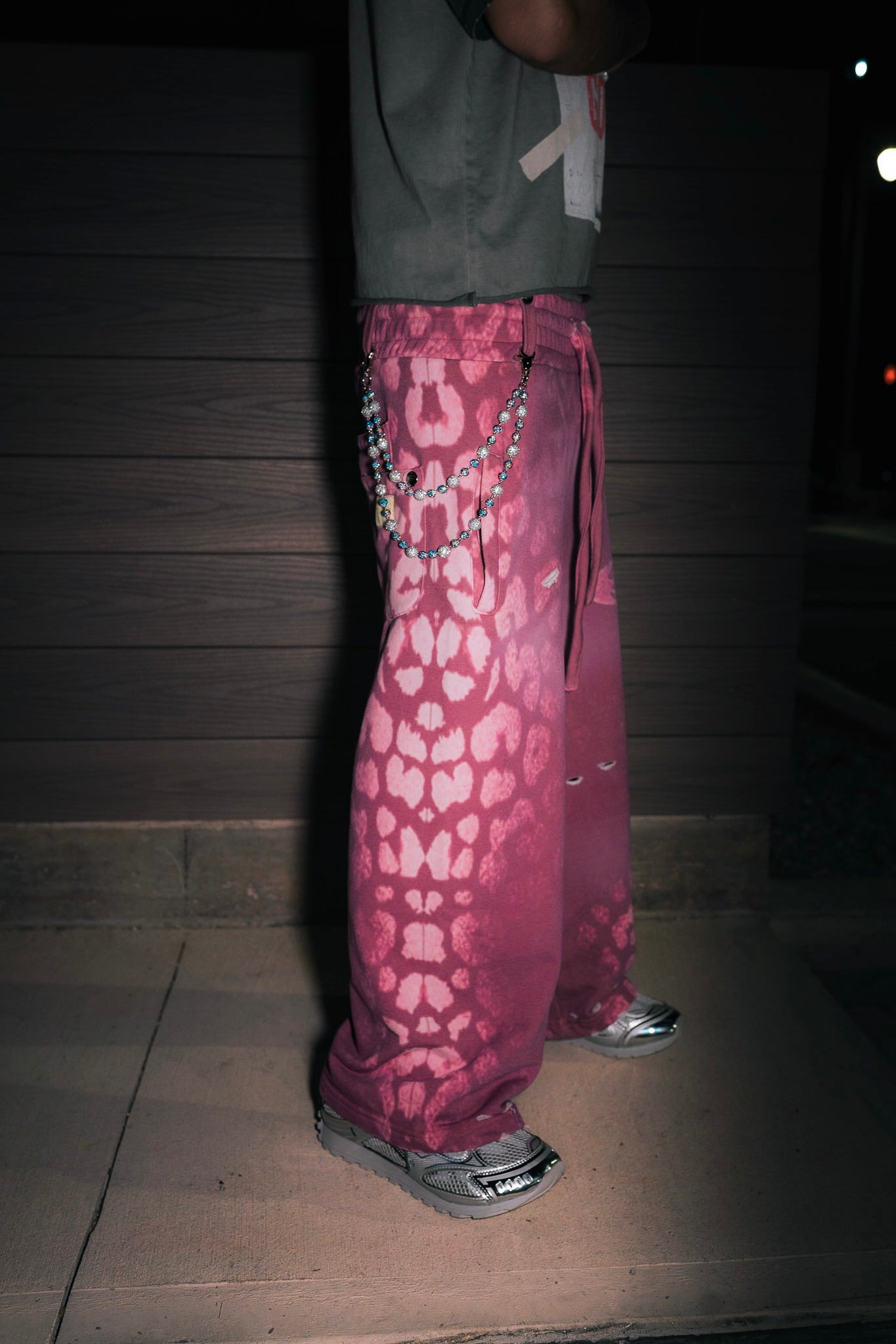 Pink Panther fade Sweats