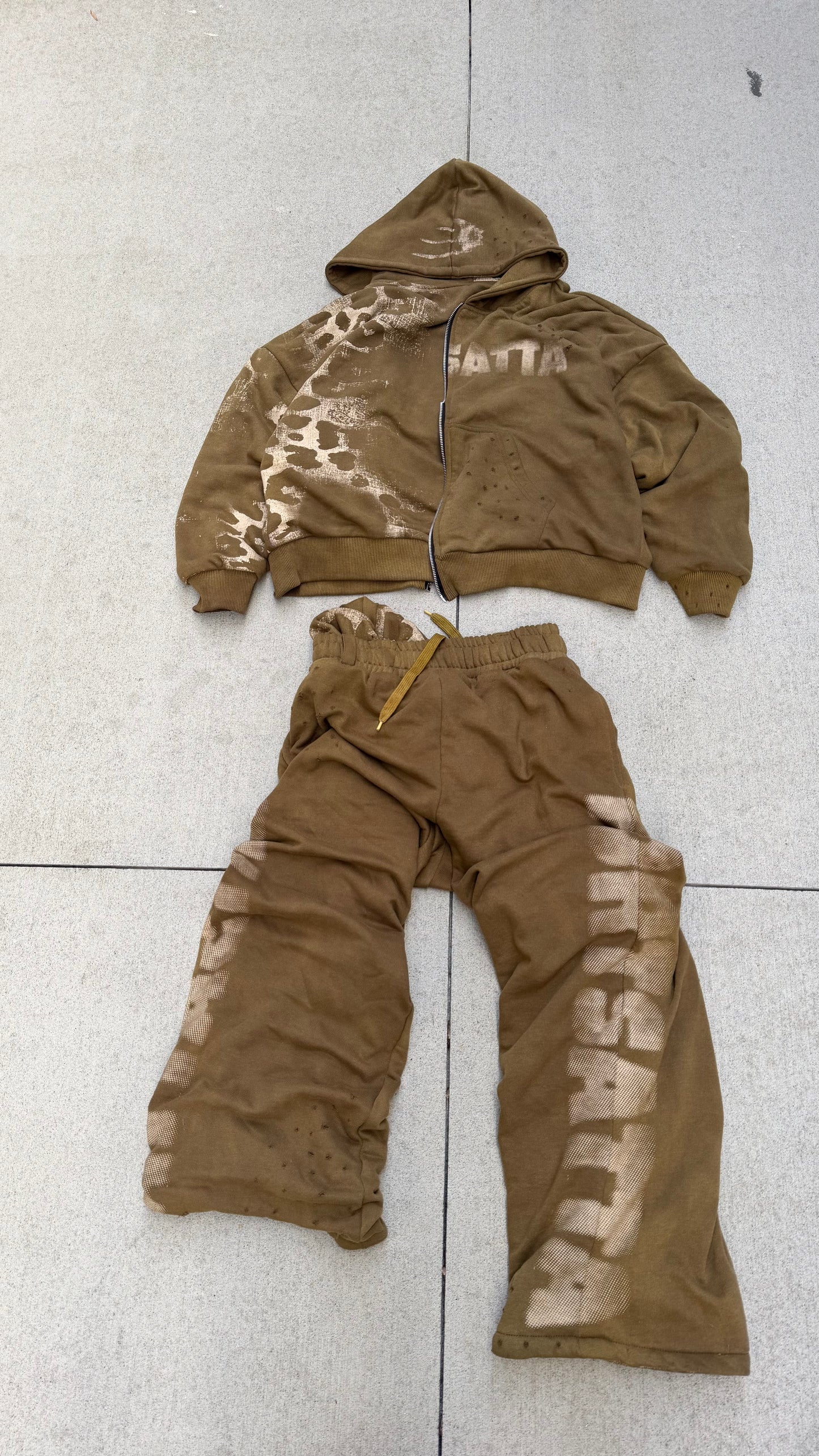 Brown Reversible Fortsatta Sweats